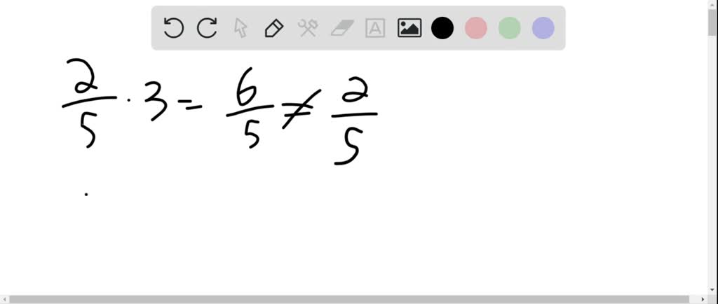 SOLVED:Fill in the blanks. If the denominator of a fraction in ...