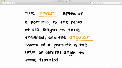 the-_____-speed-of-a-particle-is-the-ratio-of-arc-length-to-time-traveled-and-the-_____-speed-of-a-p