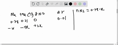 assume-the-equilibrium-mole-fractions-of-oxygen-and-nitrogen-are-close-to-those-in-air-find-the-equi