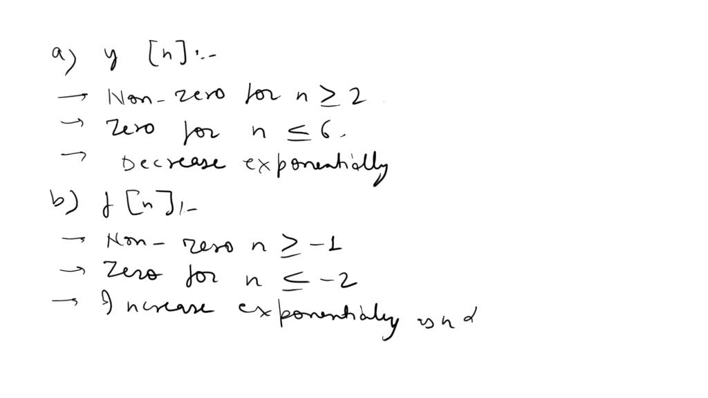 A Discrete Time Signal X[n] Is Shown In Figure P2 21 Figure Can T Copy Sketch And Label