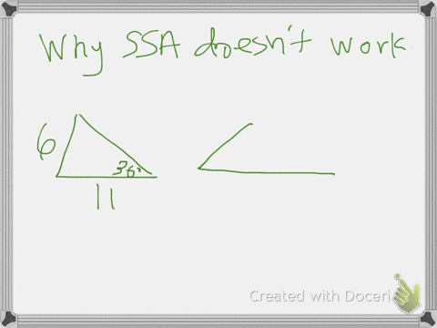 critical-thinking-side-side-angle-ssa-cannot-be-used-to-prove-two-triangles-congruent-draw-a-diagram