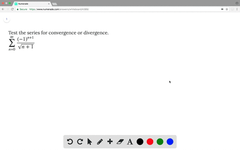 test-the-series-for-convergence-or-divergence-displaystyle-sum_n-0infty-frac-1n-1sqrt-n-1
