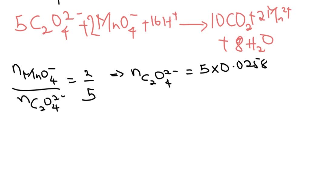 SOLVED:The titration of 5.00 mL of a saturated solution of sodium ...