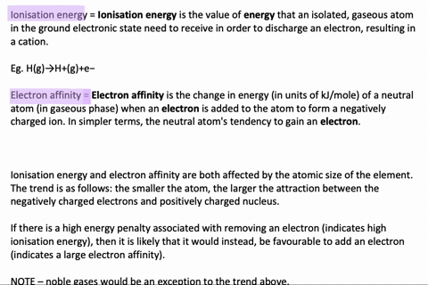 why-do-elements-that-have-high-ionization-energies-also-have-more-positive-electron-affinities-which