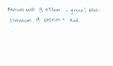flame-tests-depend-on-emissions-in-the-visible-region-of-the-spectrum-to-identify-elements-in-a-samp