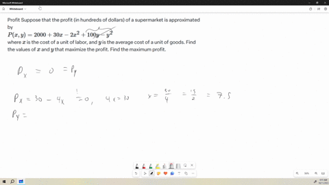 profit-suppose-that-the-profit-in-hundreds-of-dollars-of-a-supermarket-is-approximated-by-px-y200030
