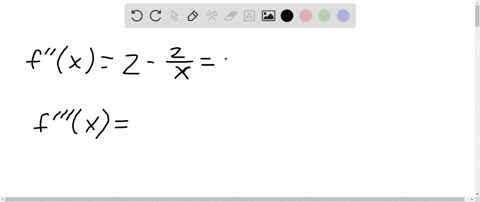 find-the-given-higher-order-derivative-fprime-primex2-frac2x-fprime-prime-primex