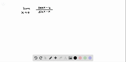 find-lim-_x-rightarrow-0-fractan-x-xsin-x-x-2