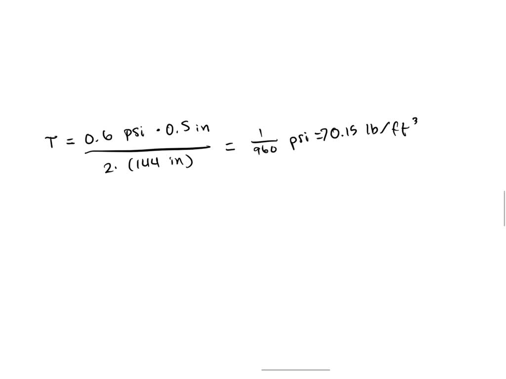 A pressure drop of 0.07 psi occurs over a section of 0.8 -in.-diameter ...