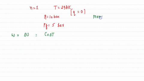 calculate-the-work-involved-when-one-mole-of-a-monatomic-ideal-gas-at-298-mathrmk-expands-reversib-2