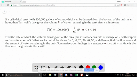 if-a-cylindrical-tank-holds-100000-gallons-of-water-which-can-be-drained-from-the-bottom-of-the-tank