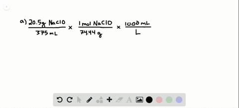 ordinary-household-bleach-is-an-aqueous-solution-of-sodium-hypochlorite-what-is-the-molarity-of-a-bl