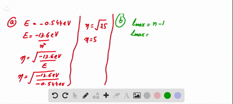 predictcalculate-the-electron-in-a-hydrogen-atom-with-an-energy-of-0544-mathrmev-is-in-a-subshell-wi