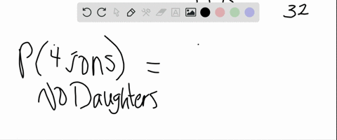 what-is-the-probability-of-having-four-sons-in-a-row-and-no-daughters