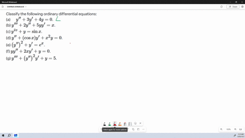 classify-the-following-ordinary-differential-equations-a-quad-yprime-prime3-yprime4-y0-b-yprime-prim