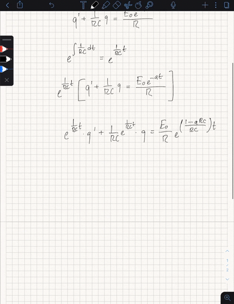 determine-the-current-flowing-in-an-rc-circuit-if-the-capacitor-is-initially-uncharged-and-the-drivi