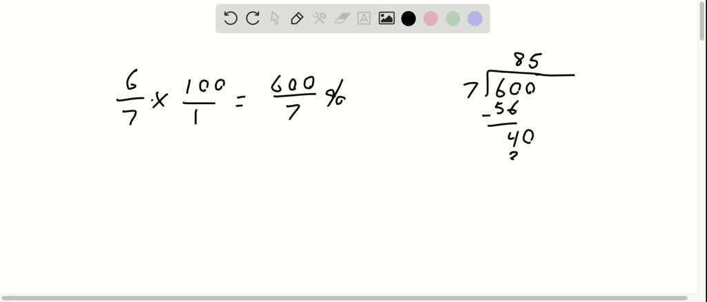 SOLVED:Write the fraction in percent notation to the nearest tenth of a ...