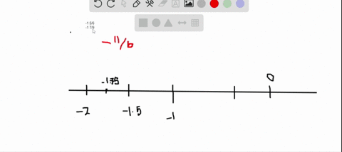 graph-the-numbers-on-a-number-line-then-write-two-inequalities-that-compare-the-two-numbers-1-frac56