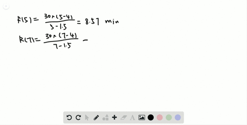 Work/Rest Cycles Murrell's formula for calculating the total amount of ...