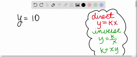 determine-whether-each-equation-represents-direct-or-inverse-variation-y10-x2