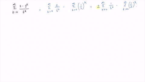 evaluate-each-series-or-state-that-it-diverges-sum_k0infty-frac2-3k6k