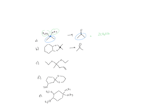 draw-the-products-formed-when-each-acetal-is-treated-with-aqueous-acid