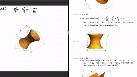 sketch-or-describe-the-surfaces-in-mathbbr3-of-the-equations-presented-fracy29fracz241fracx216