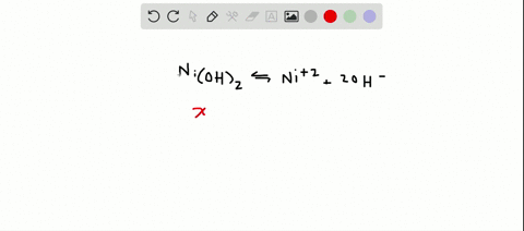 suppose-the-molar-solubility-of-nickel-hydroxide-mathrmnimathrmoh_2-is-x-m-show-that-k_s-p-for-nicke