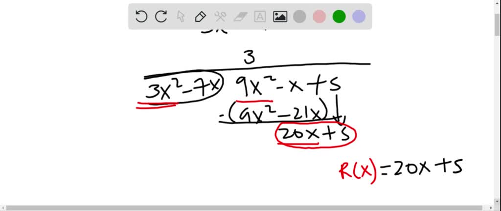 When 2 x^{2}7 x+9 is divided by a polynomial, th…