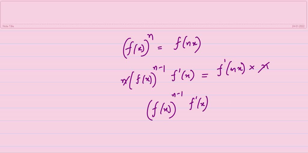 solved-f-x-n-f-n-x-differentiating-it-f-x-n-1-f-prime-x