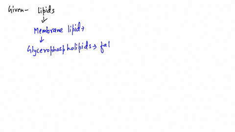 a-membrane-lipid-was-isolated-and-completely-hydrolyzed-the-following-products-were-detected-ethanol