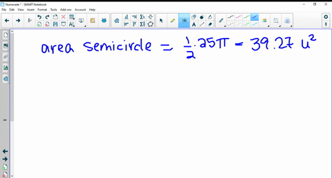 see-the-following-figure-find-the-area-of-the-shaded-region-enclosed-in-a-semicircle-of-diameter-10-