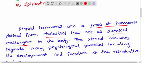 which-is-steroid-hormone-a-gh-b-insulin-c-aldosterone-d-epinephrine