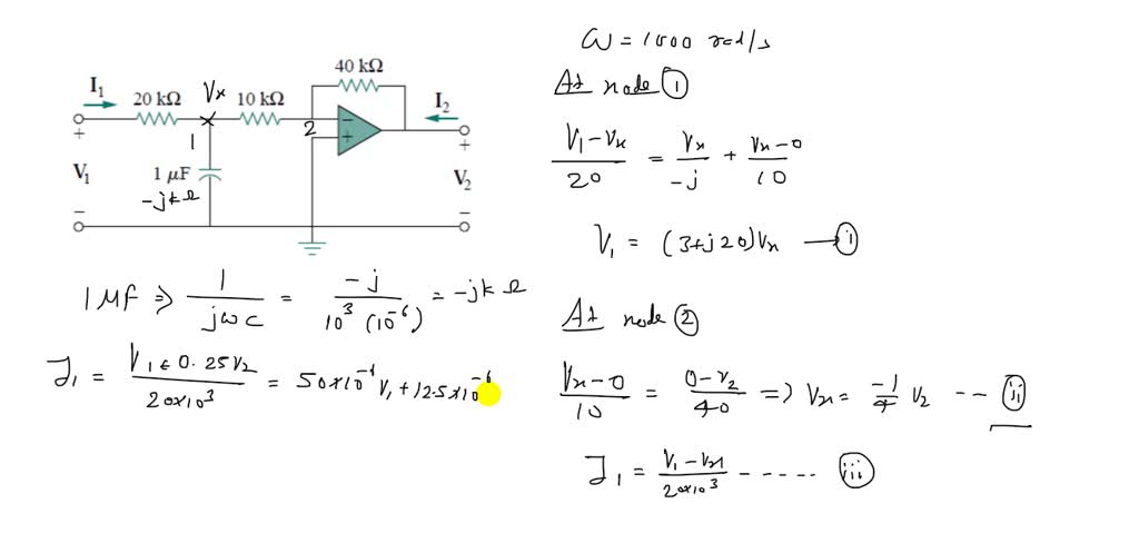 An op amp circuit and its model are shown in Figure P 17.5-2. Determine ...