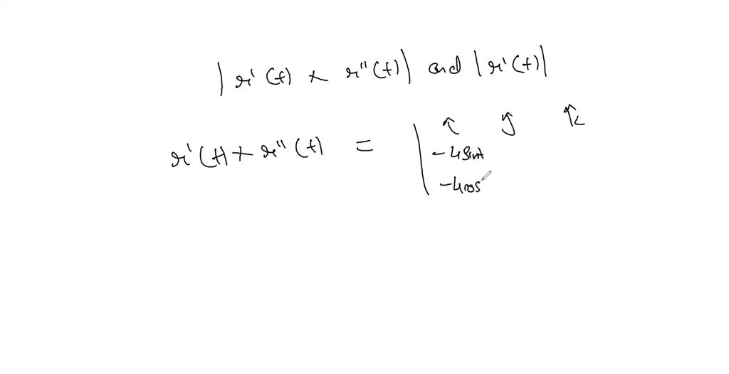 SOLVED:Find 𝐓, 𝐍, 𝐁, κ, and τat the given value of t. 𝐫(t)=(3 cosh2 t ...