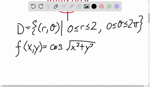 evaluate-the-given-integral-by-changing-to-polar-coordinates-iint_d-cos-sqrtx2y2-d-a-where-d-is-the-