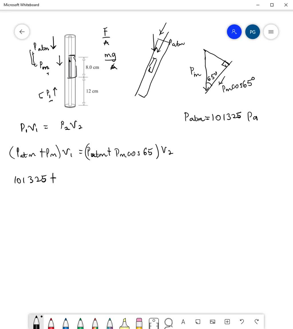 solved-air-is-trapped-in-the-sealed-lower-part-of-the-vertical-capillary-tube-shown-in-fig-16-1