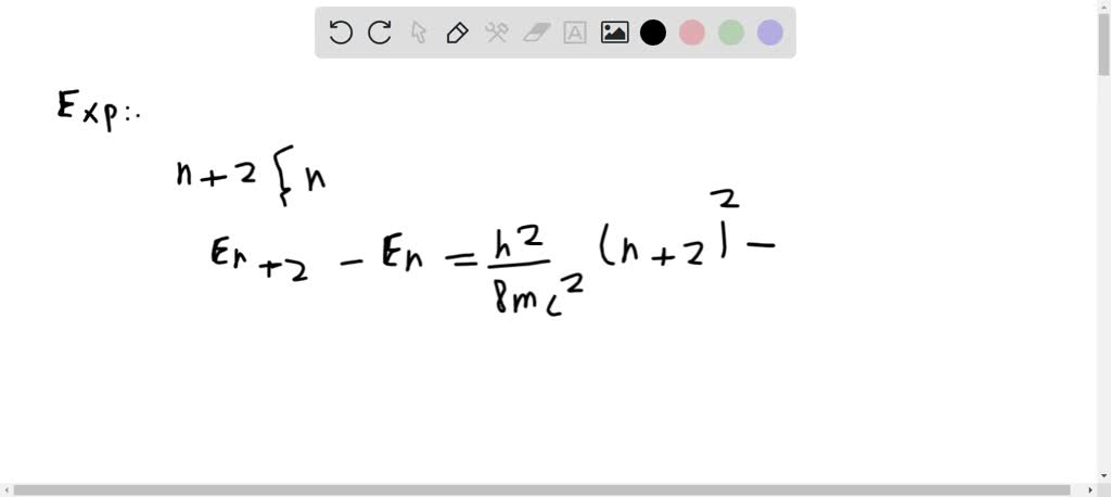 SOLVED:An electron can be in one of two potential wells that are so ...