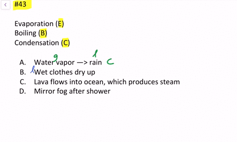 identify-each-of-the-following-changes-of-state-as-evaporation-boiling-or-condensation-a-the-water-v