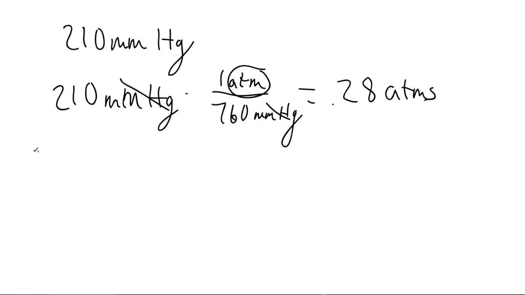 SOLVED The average barometric pressure at an altitude of 10 km is 210