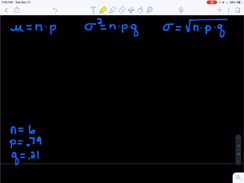 find-the-a-mean-b-variance-and-c-standard-deviation-of-the-binomial-distribution-for-the-given-ran-5