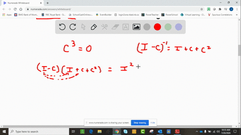 suppose-that-c-is-any-matrix-for-which-c30-show-that-i-c-is-invertible-by-showing-that-the-inverse-o