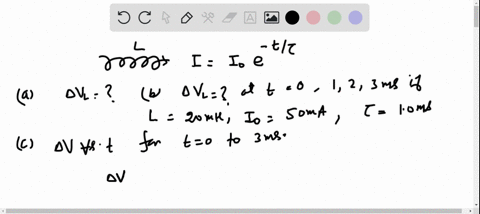 the-current-through-inductance-l-is-given-by-ii_0-e-d-tau-a-find-an-expression-for-the-potential-dif