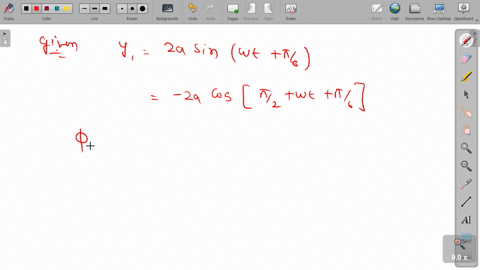 two-waves-are-represented-as-y_12-a-sin-omega-tpi-6-and-y_2-2-a-cos-leftomega-t-fracpi6right-the-p-2