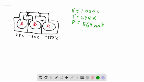 the-apparatus-shown-consists-of-three-temperature-jacketed-1000-mathrml-bulbs-connected-by-stopcocks