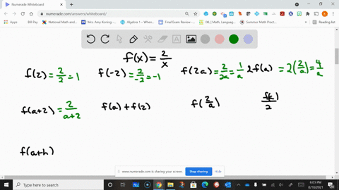 use-the-given-function-f-to-find-and-simplify-the-following-f2-2-fa-fleftfrac2aright-f-2-fa2-fracf-8