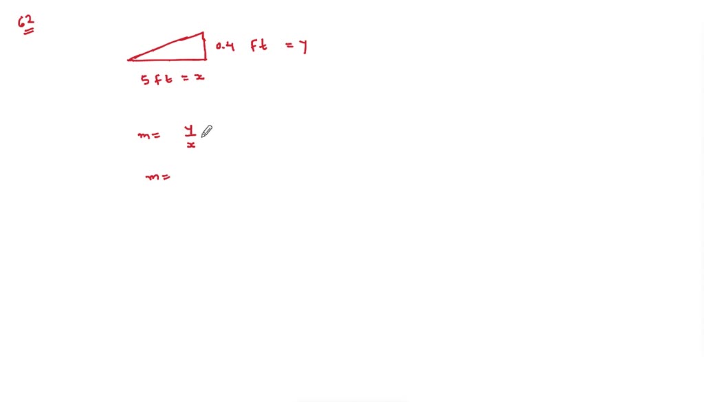 SOLVED Find The Slope or Grade Of The Treadmill Solved find the slope or grade of the treadmill