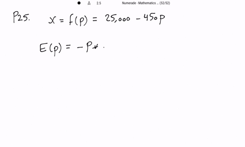 in-problems-25-30-use-the-price-demand-equation-to-find-mathrmemathrmp-the-elasticity-of-demand-xfp2