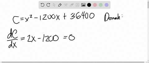 a-company-that-produces-cell-phones-has-a-cost-function-of-cx2-1200-x36400-where-c-is-cost-in-dollar