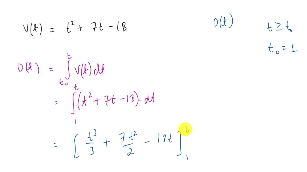 The Velocity At Time T Of An Object That Is Moving Along A Straight the-velocity-at-time-t-of-an-object-that-is-moving-along-a-straight